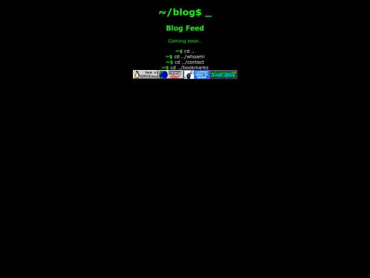 blog screenshot
