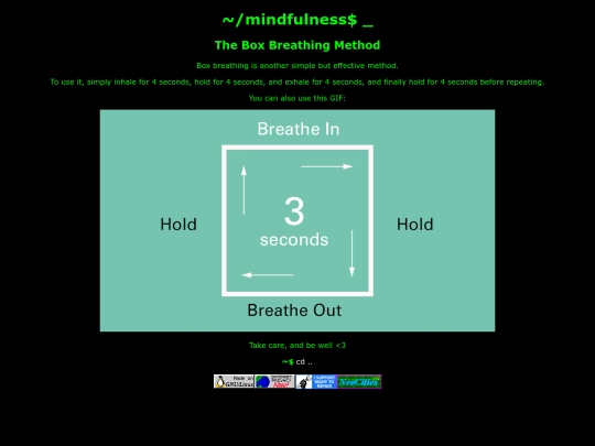 mindfulness/box-breathing screenshot