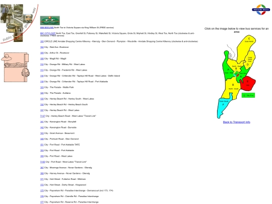 transinfo/torrens screenshot