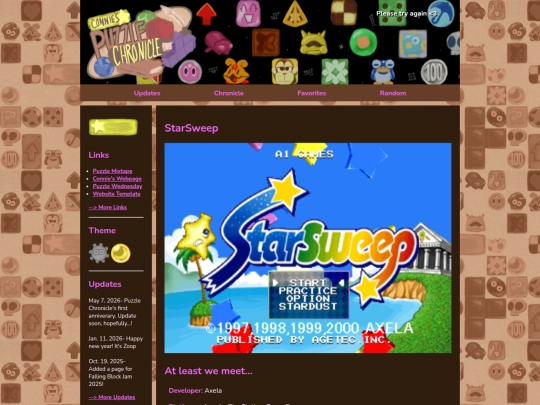 games/starsweep screenshot