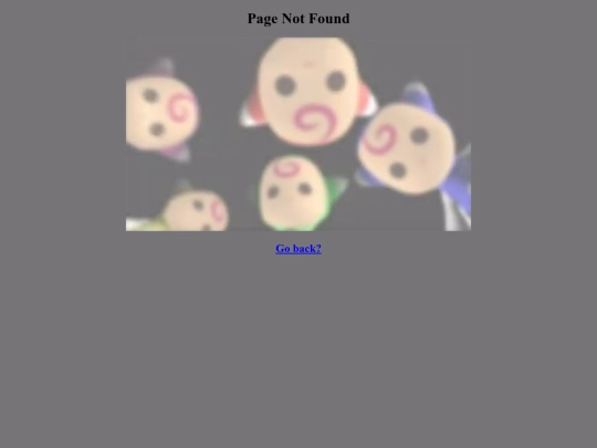not_found screenshot
