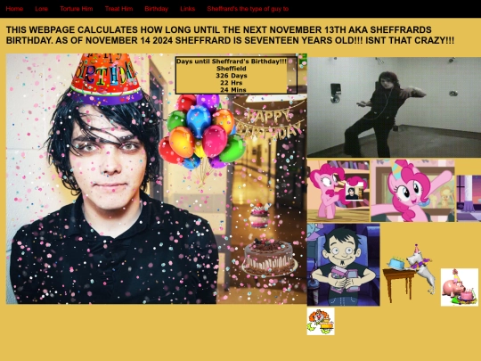 birthday screenshot