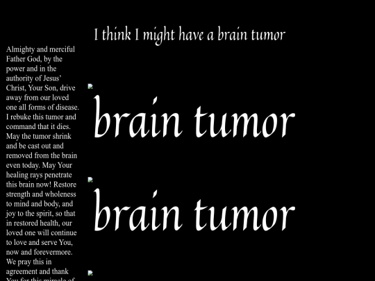 church/tumor screenshot
