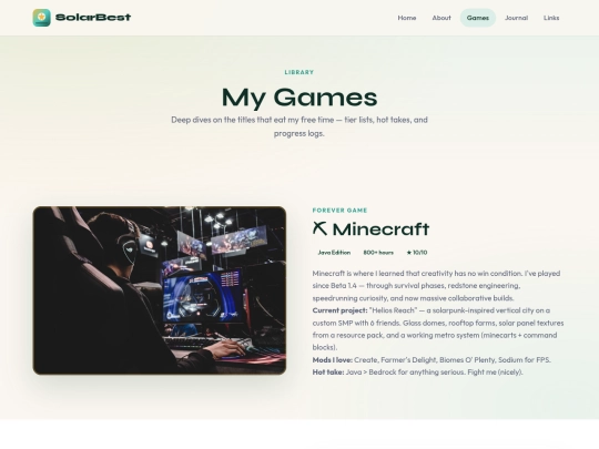 games screenshot