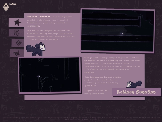 projects screenshot
