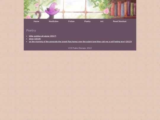 poetry screenshot