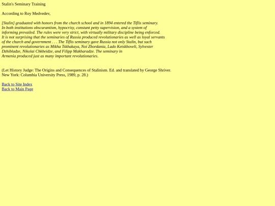Seminary_Training screenshot