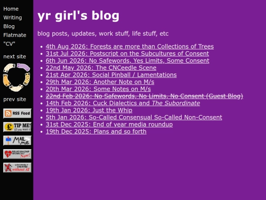 blog/home screenshot