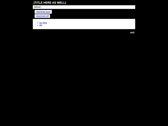 landing_page_template screenshot