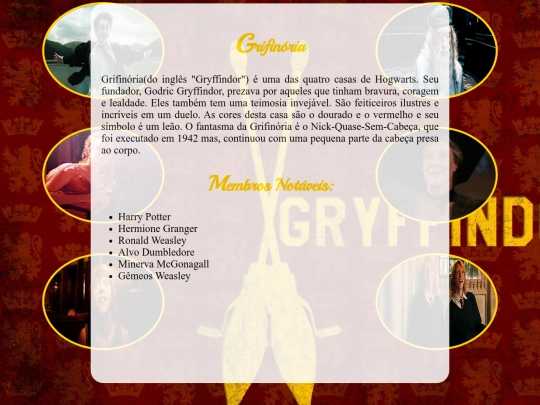 grifinoria screenshot