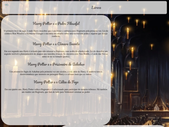 livros screenshot