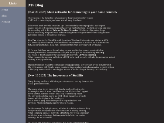 blog screenshot