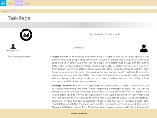 tasks screenshot