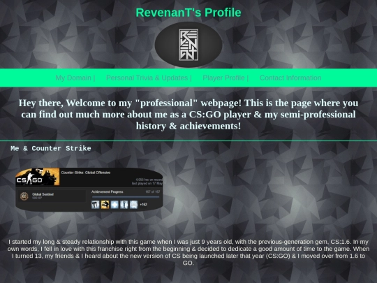 RevenanT's Profile screenshot