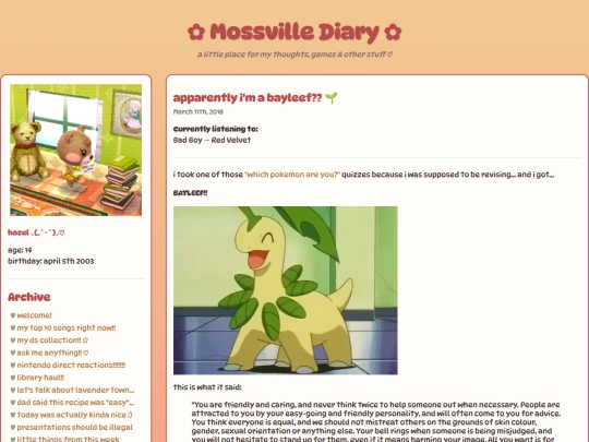 blogs/pokemonquiz screenshot