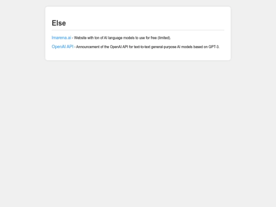 list-of-websites screenshot