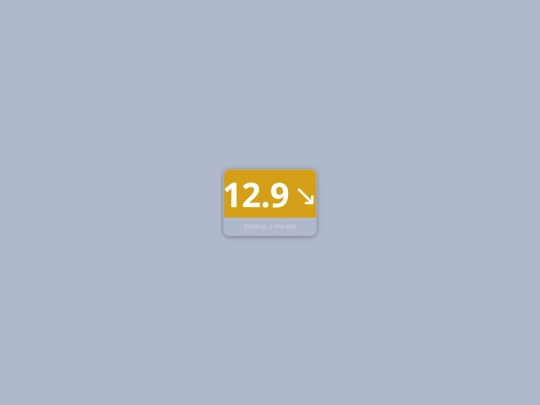 glucose-display/widget screenshot