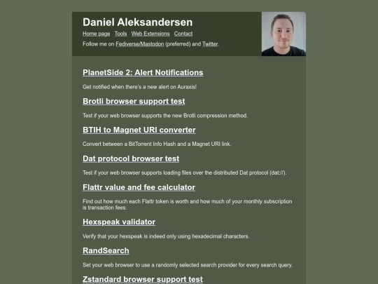 tools screenshot