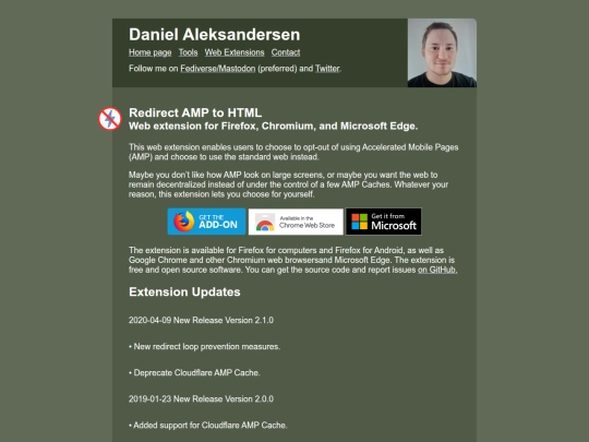 web-extensions/amp2html screenshot