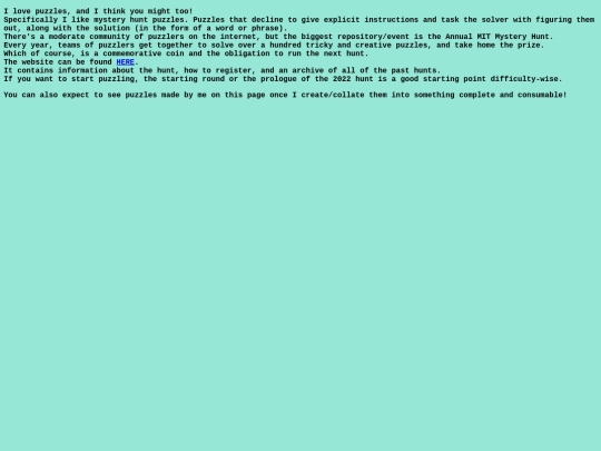 Puzzles screenshot