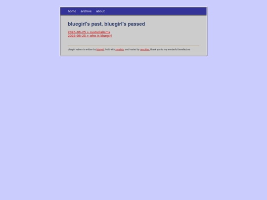 archive screenshot