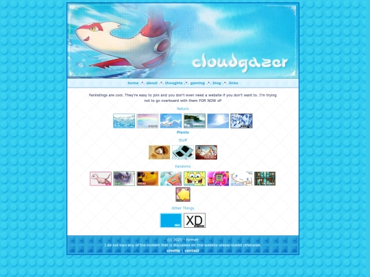 about/goodies/listings screenshot