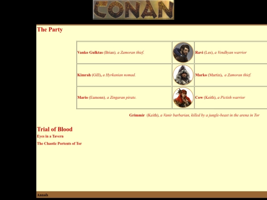 Conan/Conan screenshot