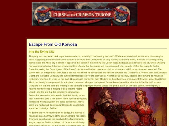 Crimson_Throne/escapefromoldkorvosa screenshot