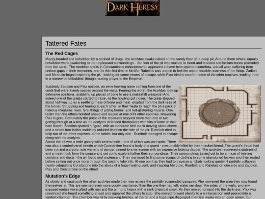 Dark Heresy/theredcages screenshot