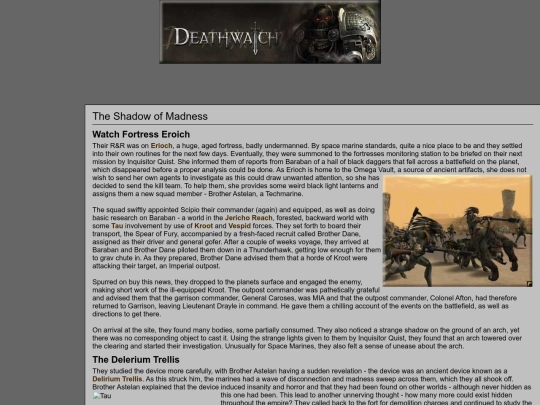 Deathwatch/Theshadowofmadness screenshot