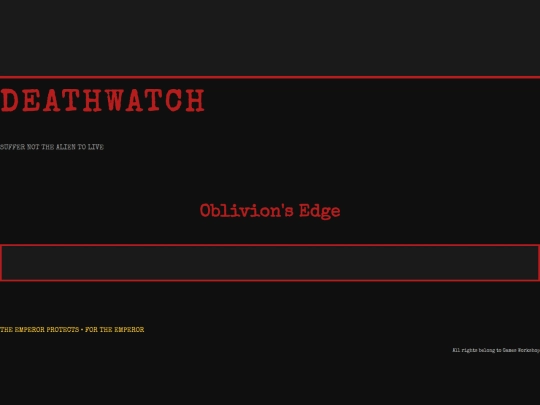 Deathwatch_Redux/Oblivions_Edge screenshot