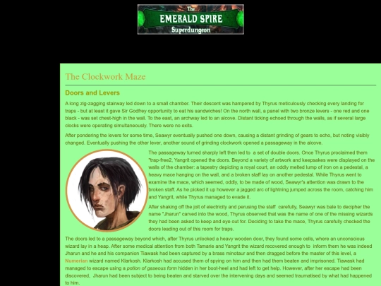 Emerald_Spire/Clockwork_Maze screenshot