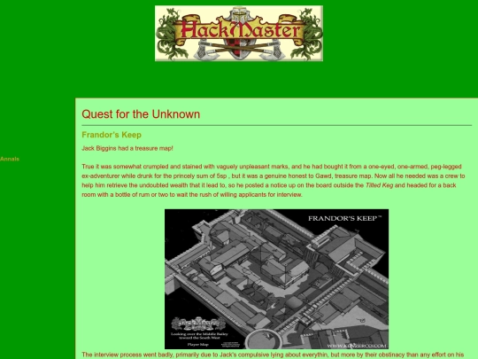 Hackmaster/questfortheunknown screenshot