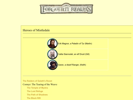 Heroes of Mistledale/Mistledale screenshot