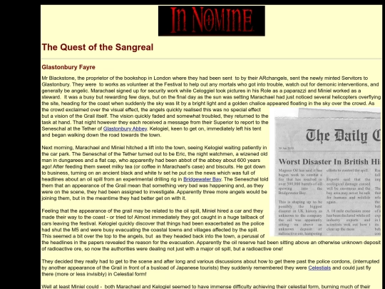 In Nomine/Sangreal screenshot
