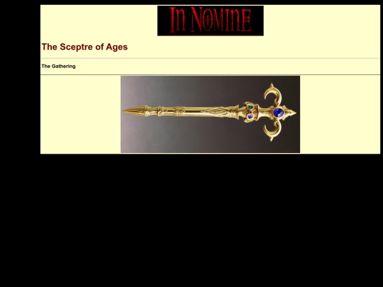 In Nomine/Sceptreofages screenshot