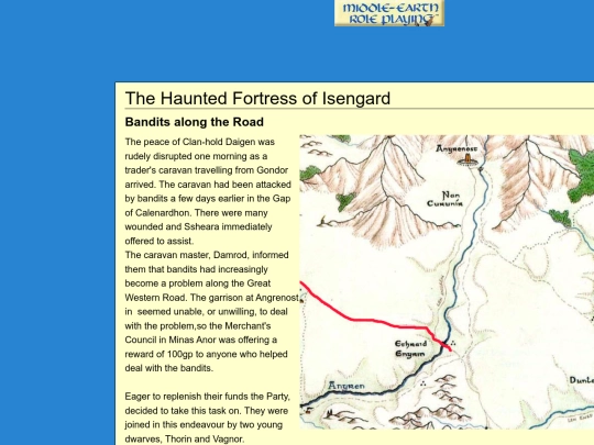 MERP/Isengard screenshot