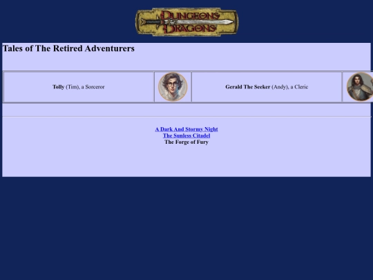 Retired Adventurers/TOTRA screenshot