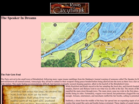 Ruins of Greyhawk/Speaker screenshot