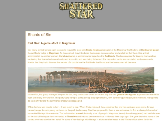 Shatteredstar/Shardsofsin screenshot