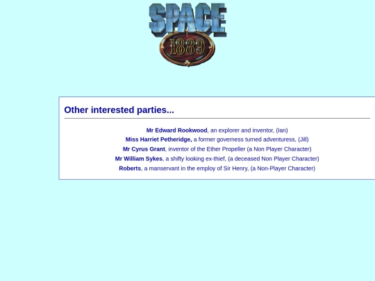 Space 1889/Others screenshot
