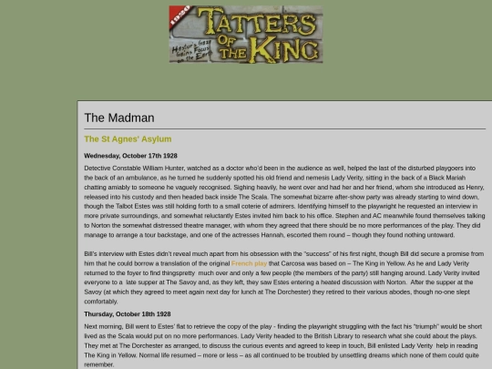 tattersoftheking/madman screenshot