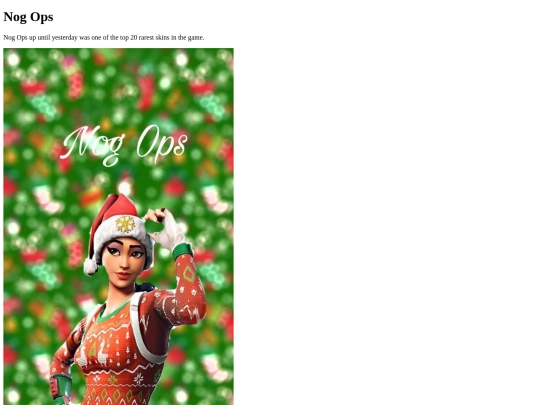 Fortnite_Skins/NogOps screenshot