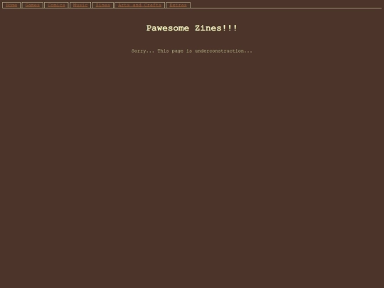 zines screenshot
