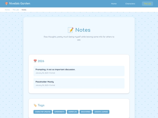 lab/notes screenshot