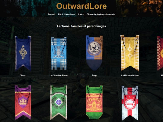 FactionFamillesPersonnages screenshot