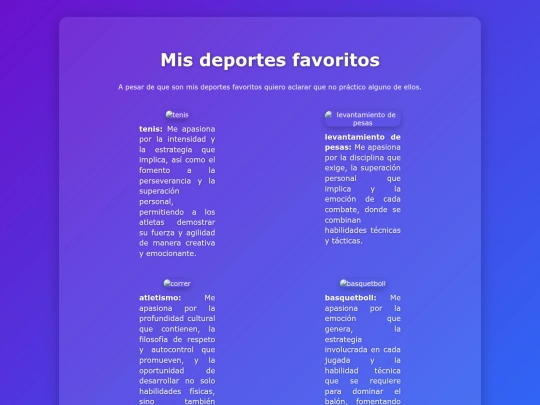 deportes screenshot
