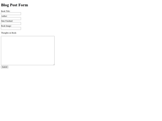 blogtest screenshot