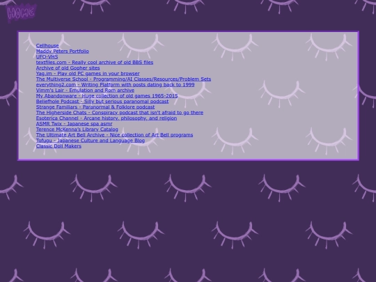 links screenshot
