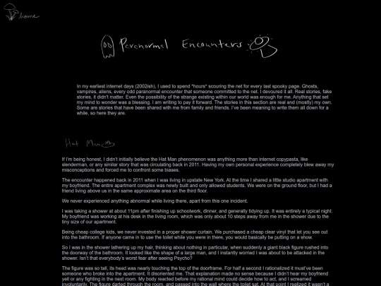 paranormalstories screenshot